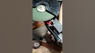 #diy , DIY sáng tạo từ máy mài góc, DIY máy cắt sắt bàn độc lạ