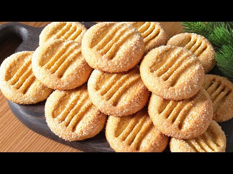 Самый простой рецепт печенья! За 10 минут! Вкуснее, чем в магазине!
