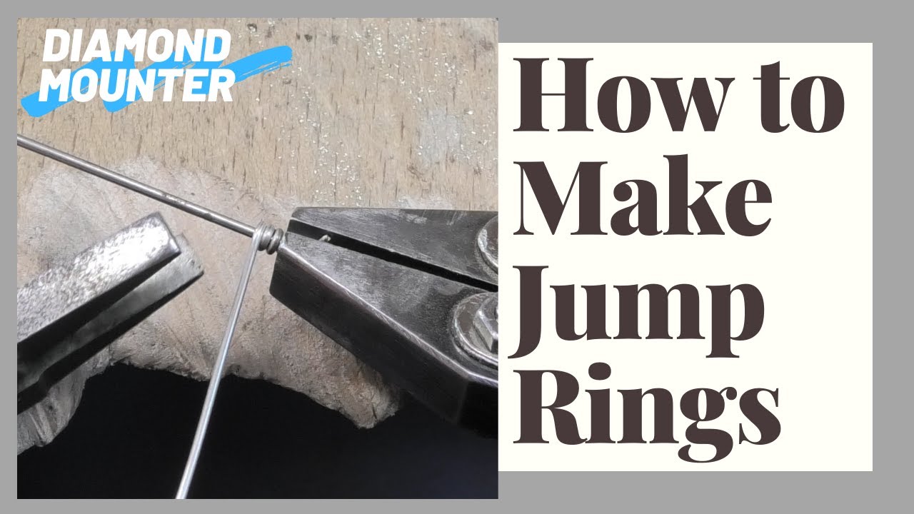 How to make jump rings for jewelry making - two easy ways