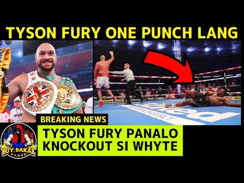 BREAKING: Tyson Fury Panalo KNOCKOUT Si Dillian Whyte / Francis Nganou Posible Isunod Ni Fury