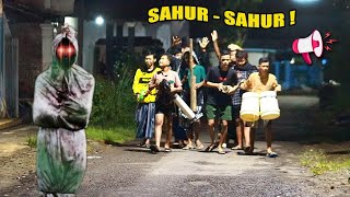 Best Pranksahur Sahuuur Prank Pocong Terlucu Warga 62