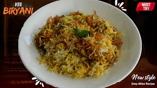 ऐसे वेज बिरयानी बनाएंगे तो एक ही बार मे मास्टर हो जाएंगे Veg Biryani Recipe | Easy Biryani Recipe