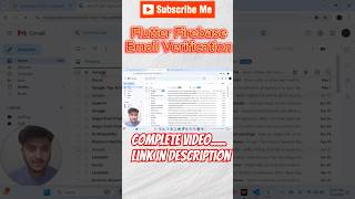 Learn Email Verification In Flutter using Firebase | 2024 |  Easy Method | Hindi/Urdu screenshot 5