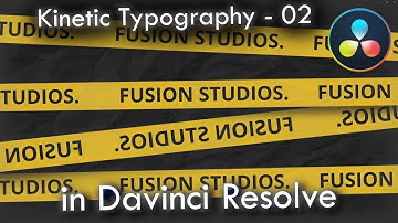 Unlock the Power of Kinetic Typography in DaVinci Resolve: Step-by-Step Tutorial