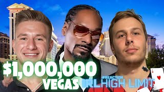 Xposed, Stevewilldoit, & Snoop Dogg Playing High Limit Blackjack $1 Million Dollar Stream #reaction