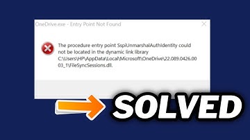 (FIXED) OneDriveSetup.exe - Entry Point not Found error in windows 10/11