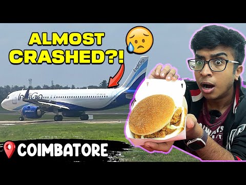 Chennai to Coimbatore in Flight! - Enna Sambavam Achu?! 😱✈️ | Idris Explores | Episode 1