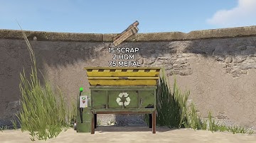 WHAT YOU GET FOR RECYCLING EACH COMPONENT IN RUST