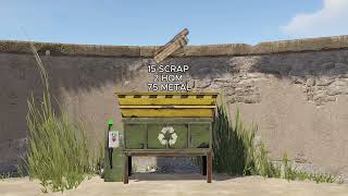WHAT YOU GET FOR RECYCLING EACH COMPONENT IN RUST