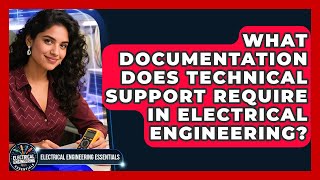 What Documentation Does Technical Support Require in Electrical Engineering?