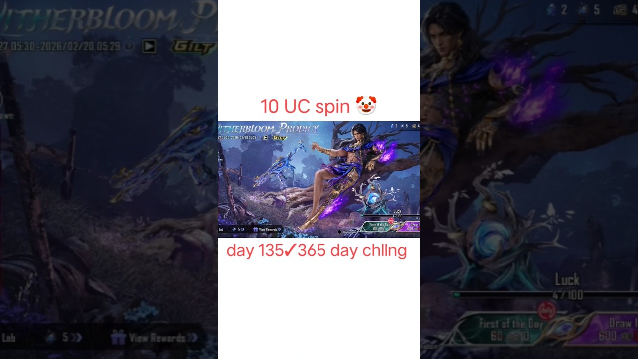 10 UC spin ultimate create 🥲