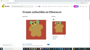 Procreate Minting NFT Collection to Rarible