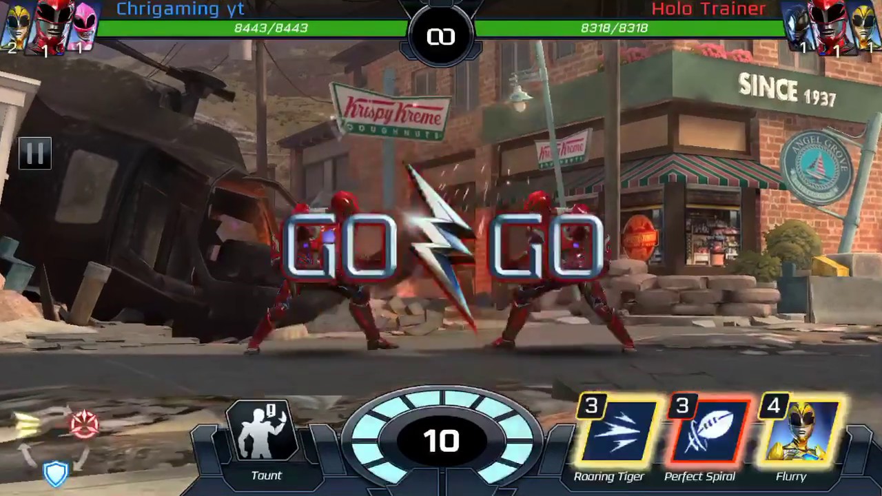 Traning Mode Power Rangers Legacy Wars