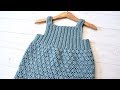 How to crochet a sweet baby / children's dress - the Mia dress