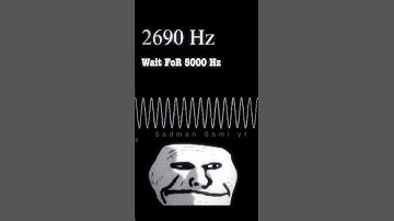 Thumbnail of Ear test👂5000 hz 😱😵 wait for end shorts