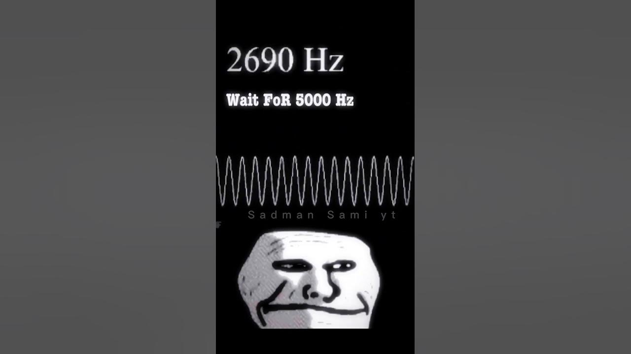 Ear test👂5000 hz 😱😵 wait for end shorts
