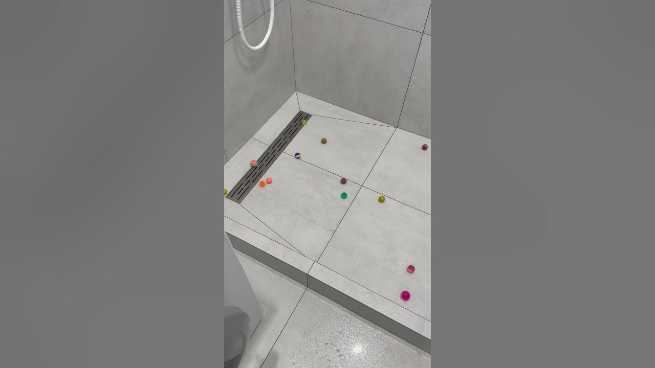 Готовый душевой поддон 💣💦🐟 - YouTube