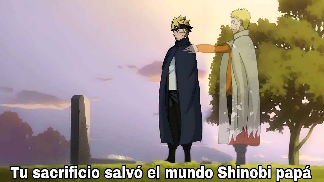 La Gran Quinta Guerra Ninja en boruto//la muerte de Naruto él séptimo