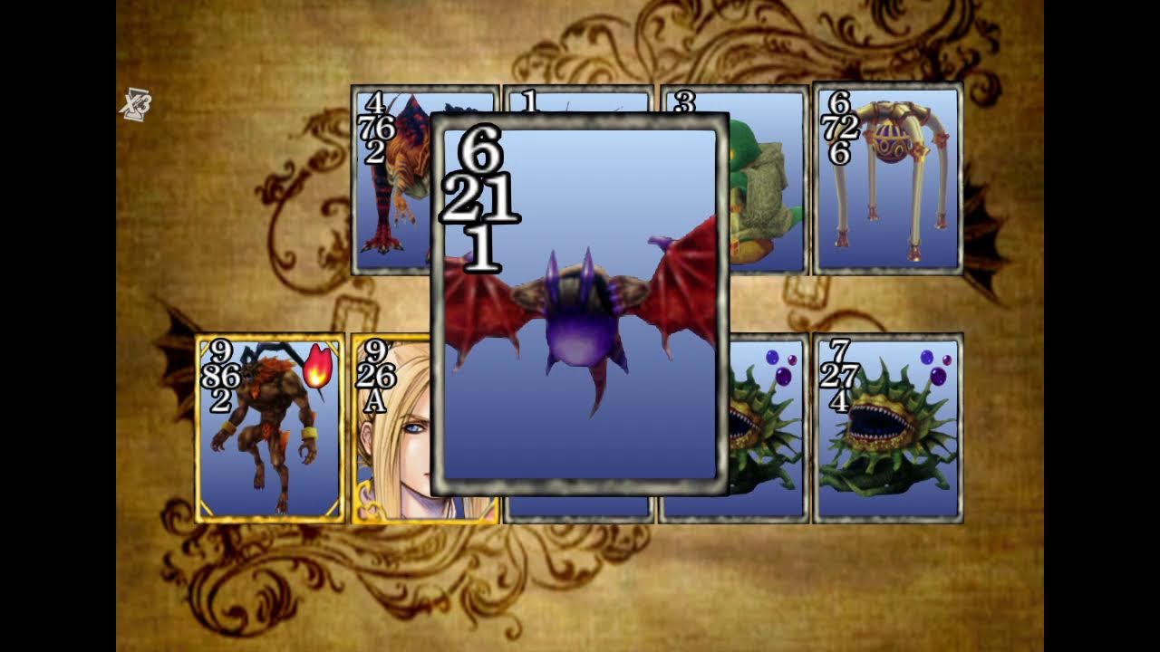 FF8] Collecting a few cards - YouTube