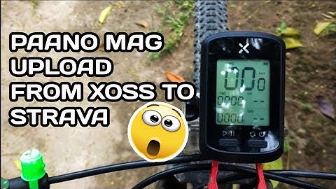 XOSS g+ Paano e connect sa STRAVA