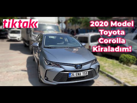 Tiktak İle Nasıl Araba Kiralanır? - Kaç Param Gitti? - 2020 Model Toyota Corolla Hybrid Kiraladım!