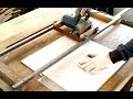 Corte reto com serra mármore - Straight cut with marble saw