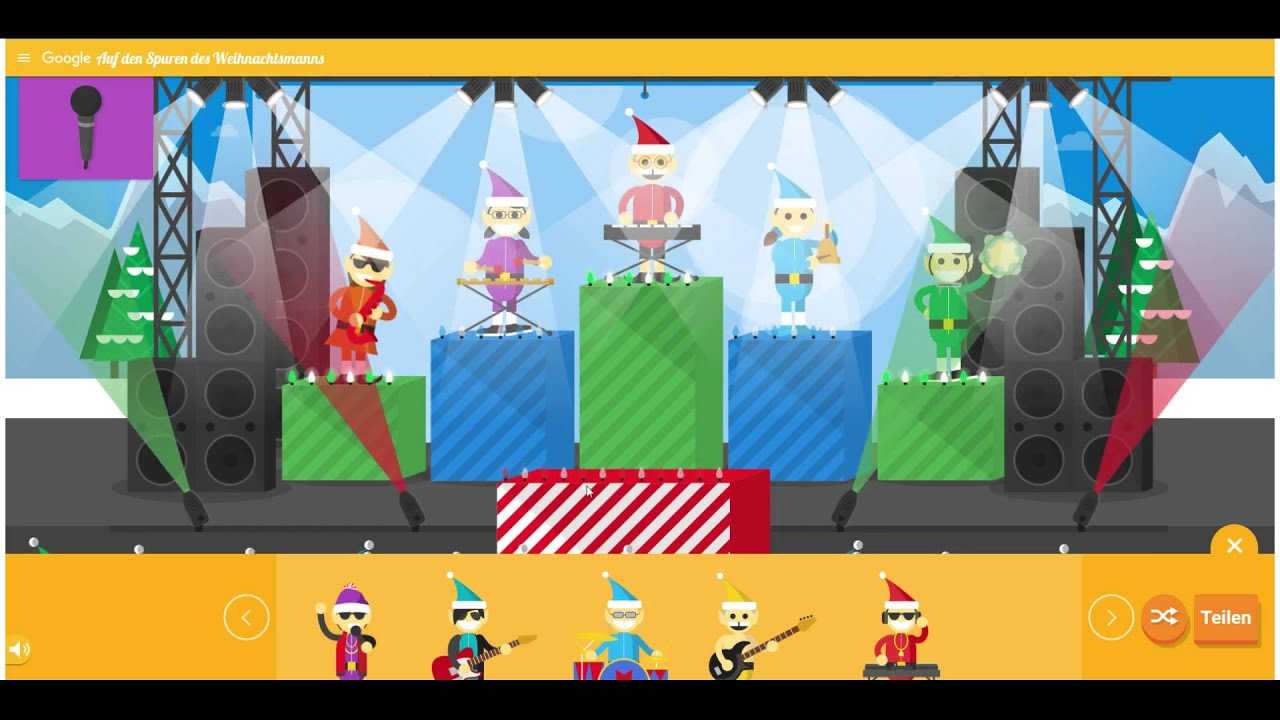 Wichtel Wunschkonzert Google Santa Tracker Auf den Spuren des Weihnachtsmanns YouTube Wichtel Wunschkonzert Google Santa Tracker Auf den Spuren des Weihnachtsmanns YouTube