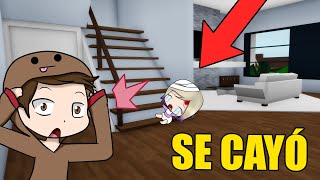 LYNA BEBE TIENE UN ACCIDENTE POR LAS ESCALERAS EN BROOKHAVEN ROBLOX!!