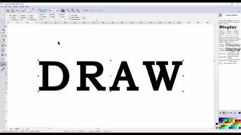 SignCut DRAW: Contour Effect