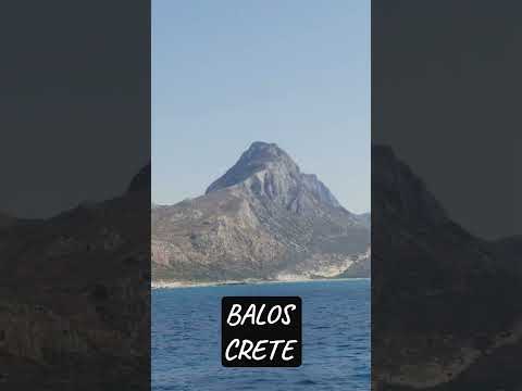 Balos beach in