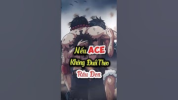 Nếu ACE không đuổi theo Râu Đen #shorts  #onepiece #anime