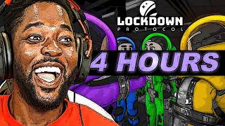 4 HOURS OF RDC PLAYING LOCKDOWN PROTOCOL TO EAT/SLEEP TO *Funny Moments* (Part 1)