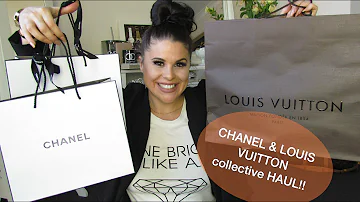 CHANEL and LOUIS VUITTON Collective Haul!!