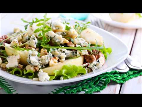 Vidéo: Salade De Poires Et Dor Blue