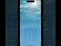 Windy partly cloudy variant 1 day iOS 17