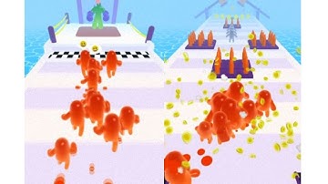 Join Blob Clash 3D. Level 21 - 30