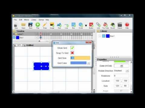 Positioning Items : Hippo Animator Tutorial