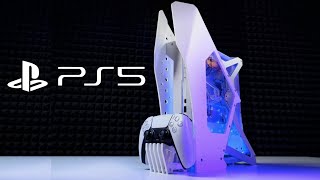 This PS5 is Water-Cooled... $5000 custom PS5 console!
