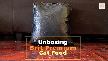 Unboxing Brit Premium Cat Food | ASMR Cat Kitten