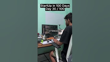 Day 30/100 - Coding A Startup in 100 Days #python #flutter #techstartup #tech #startup #react
