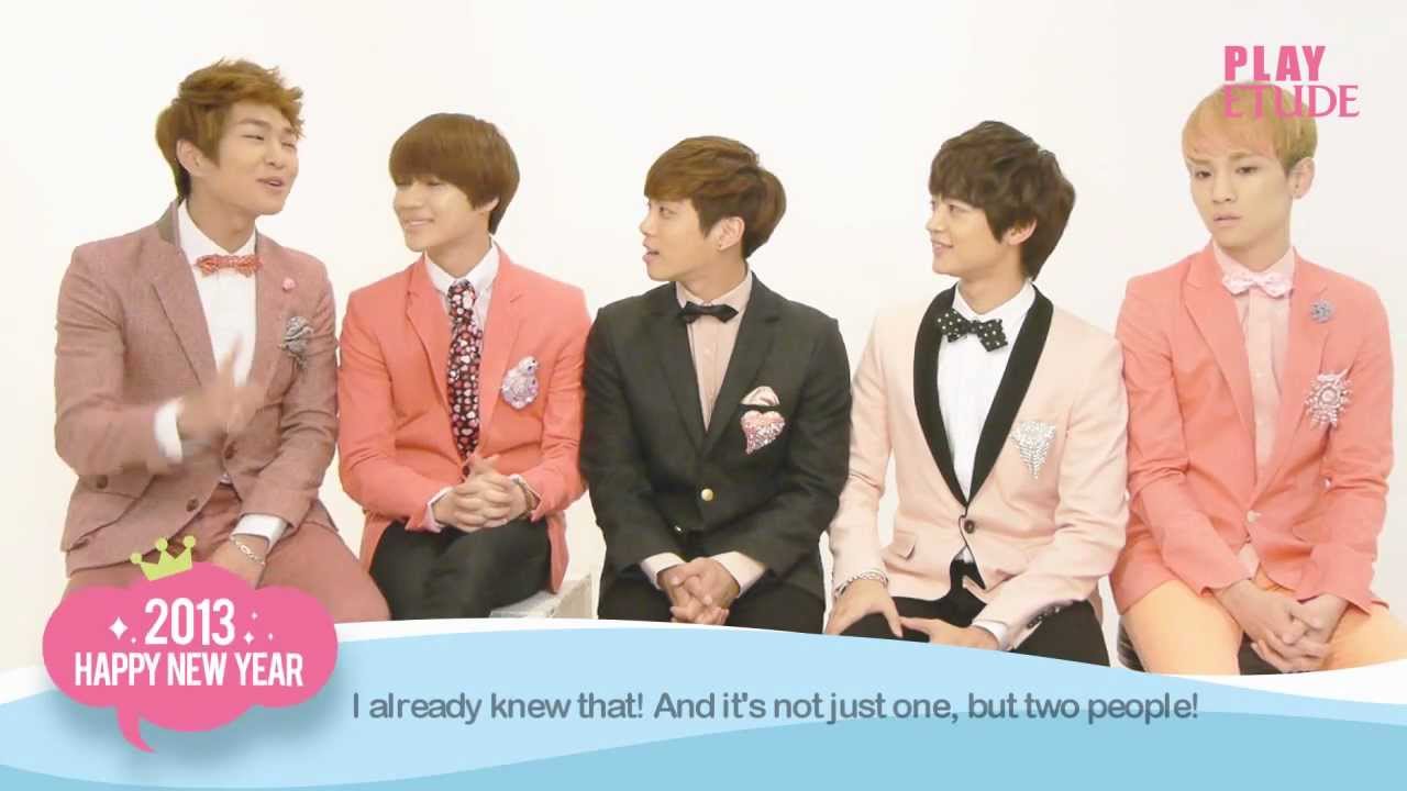 [ETUDE] 에뛰드 Happy 2013, 샤이니의 새해인사와 스윗한 뉴 모델 공개★