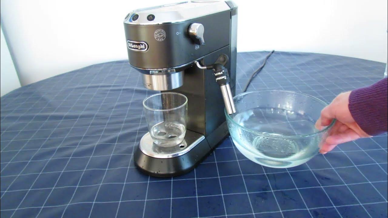 Delonghi Dedica Decalk. Fixing flashing orange light. YouTube