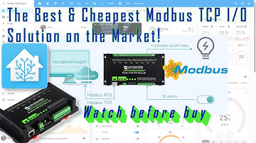 🛠️ Control Waveshare Modbus TCP Relay & Inputs in Home Assistant⚡ Easy Setup 🔹Cheap solution 💲