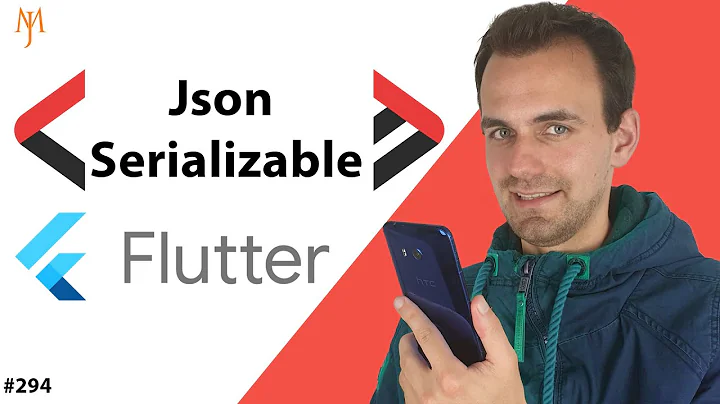 Flutter Tutorial - Convert JSON To Object & Object To JSON [2021] JSON Serializable