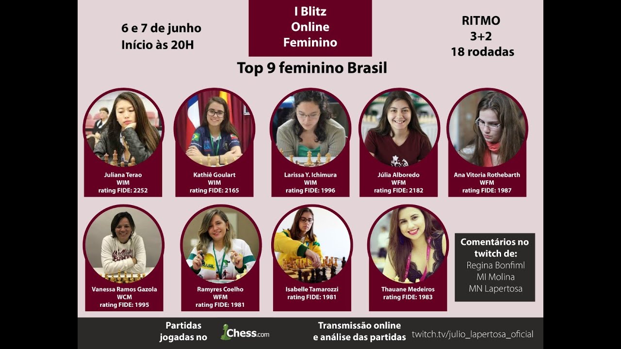Transmissão Do Torneio - Top 9 - Feminino - Brasil - 2020 - Parte - 2 