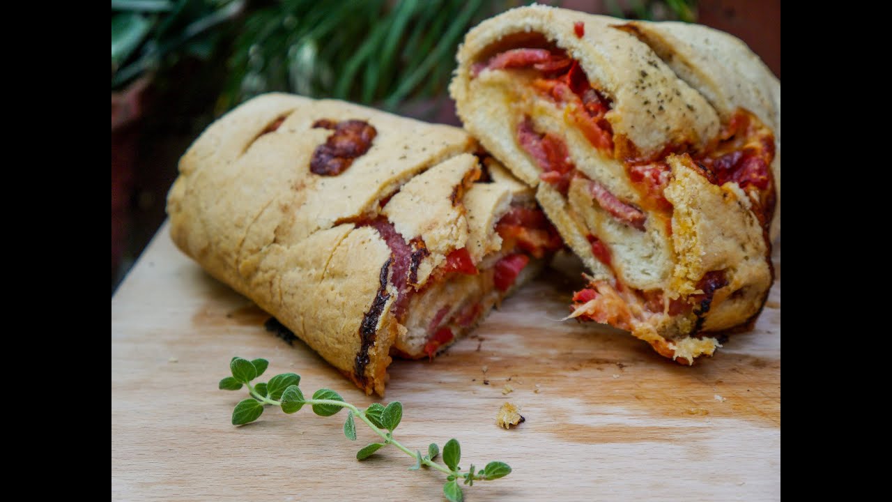 "Ψωμί Σαλάμι" salami Bread Πως να κάνεις γεμιστό ψωμί!!! YouTube