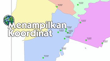 Menampilkan Koordinat Shapefile di ArcGIS
