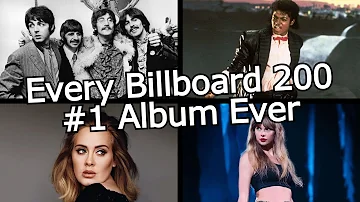 Every Billboard 200 #1 Album Ever (1963-2023)  *REMASTERED VERSION IN DESCRIPTION*
