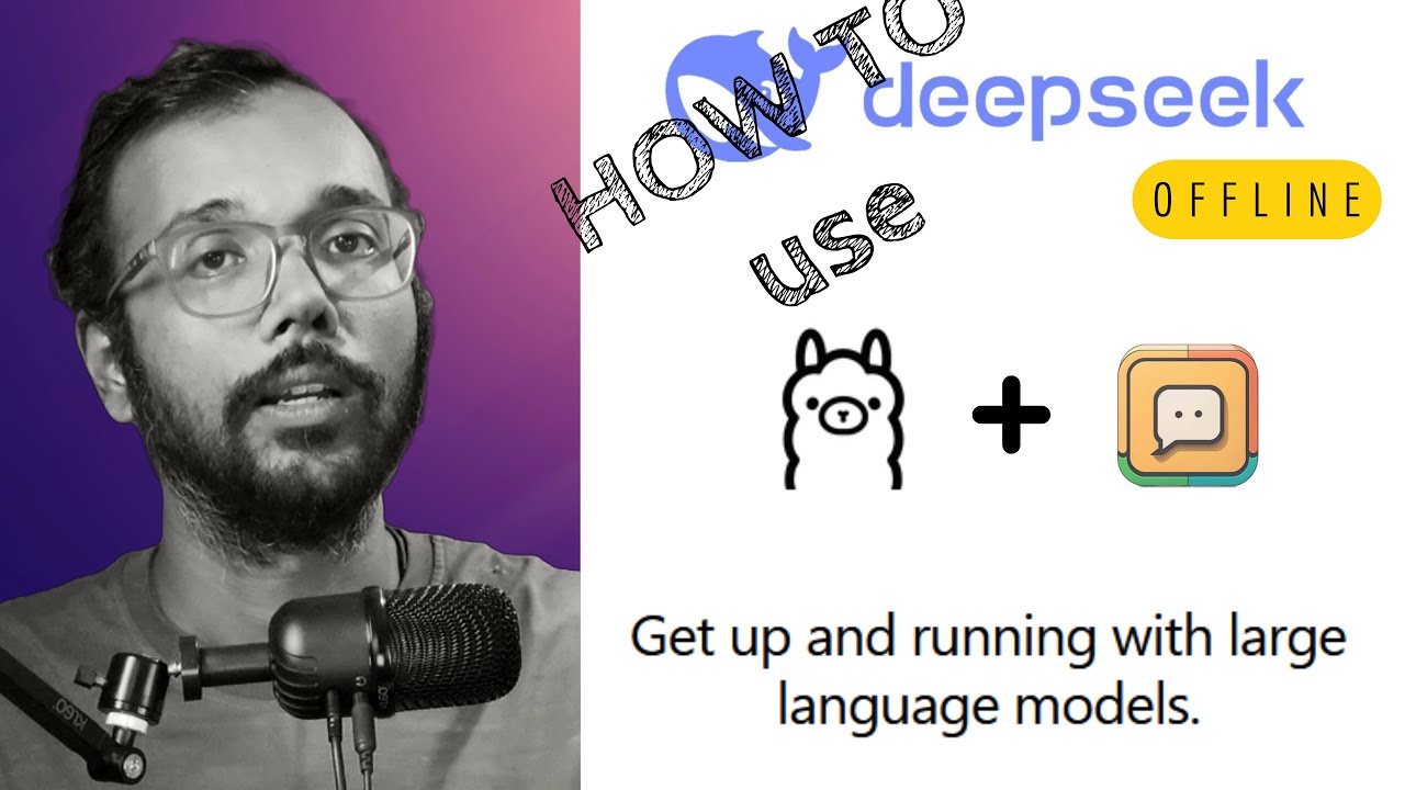 How to use Deepseek R1 offline - Using Ollama and Chatbox UI - YouTube