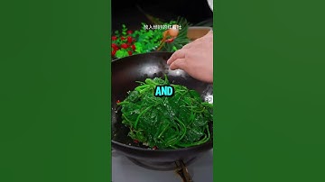 🥬 Cara Memasak Daun Ubi Jalar—Renyah, Hijau & Lezat! 🌶️🧄